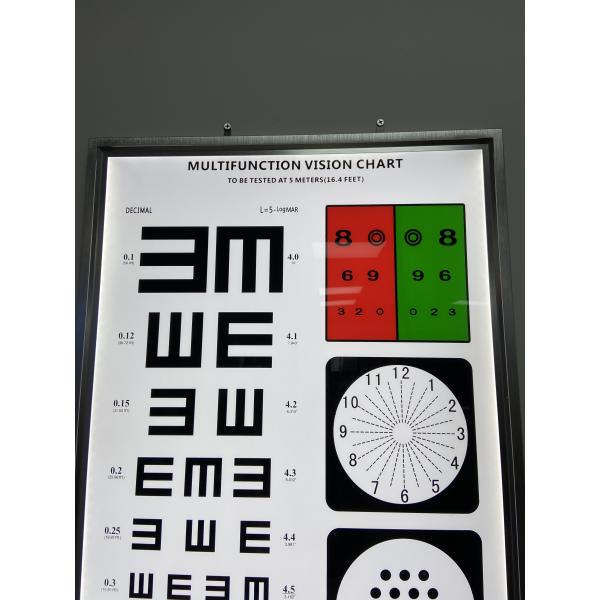 Decimal Type Four Hole 5m 16.4 Feet Vision Test Chart