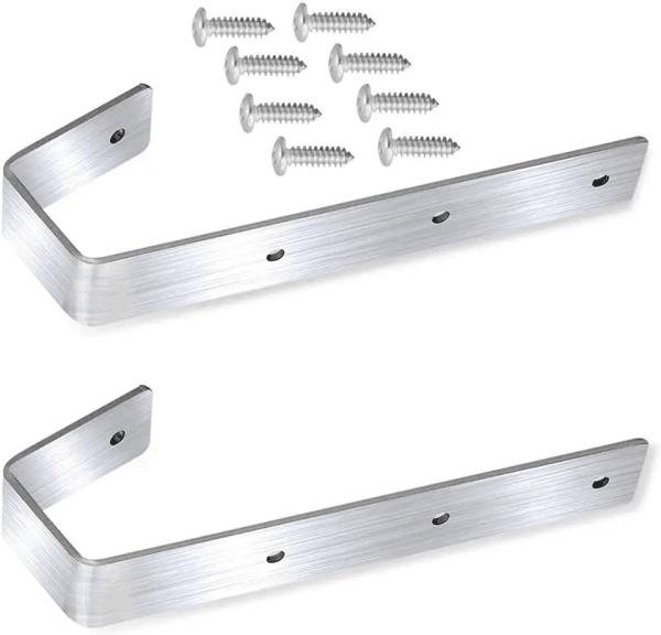 Quality Stainless Steel Bunk Bed Ladder Hooks Inside Width 1.4*2.15* Length 6.3inch Pack of 2 for sale