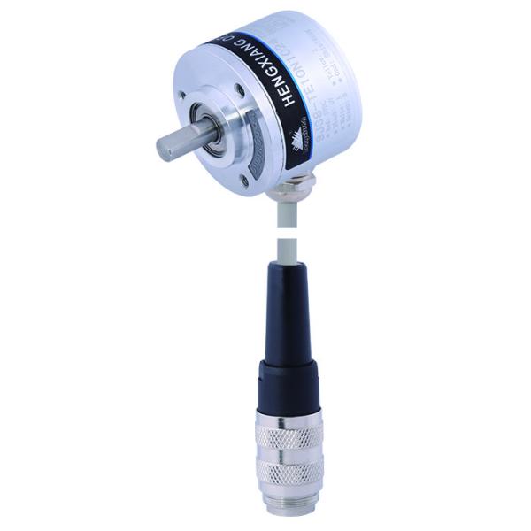 8mm Solid Shaft Absolute Optical Encoder External Diameter 51mm 4096 Steps Per