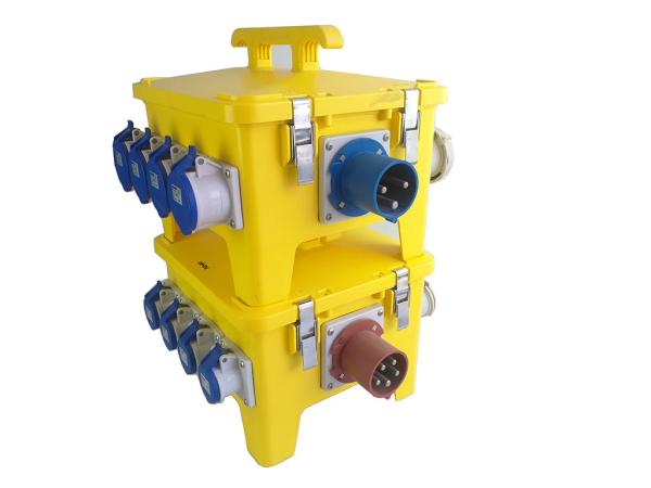 Quality Mobile Temporary Distribution Board , EN60439 4 Portable Power Distribution Panels for sale