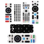 Silicone Rubber Keypad Remote Keypad Customized Laser Carving Conductive Rubber