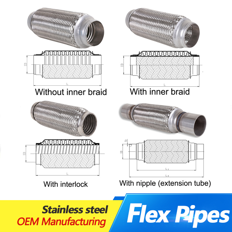 flexible exhaust pipe for generator