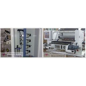 10KW Power Inspection Rewinding Machine Roll Material Diameter Counting