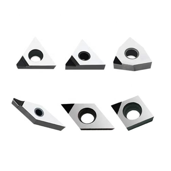 Quality Diamond Insert PCD CBN CNC Lathe Turning Tool Insert for Aluminum CBN for Hard Steel for sale