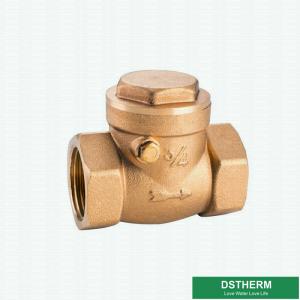 Buy cheap 1/2-4 Inch NPT BSP Thread Soft Seal Brass Swing Check Valve product