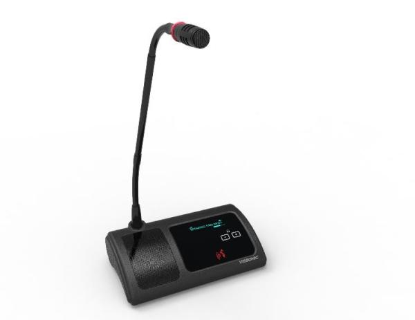 Quality ABS Wireless Conference Microphone , Wireless Delegate Microphone System 20dBA for sale