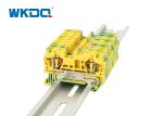 JST 4-PE Spring Terminal Block Connector Green Color 800V/41A 4mm Cross Section