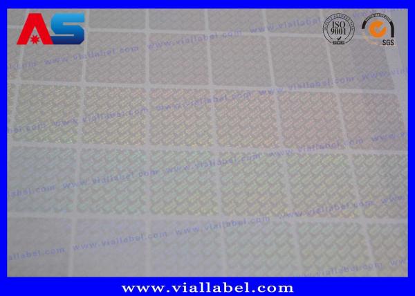 Quality Custom Overlay Printing Transparent Hologram Sticker hot stamp hologram for sale