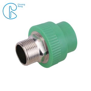 Buy cheap Environment Friendly PPR Pipe Socket Coupling Fitting With Metal Thread product