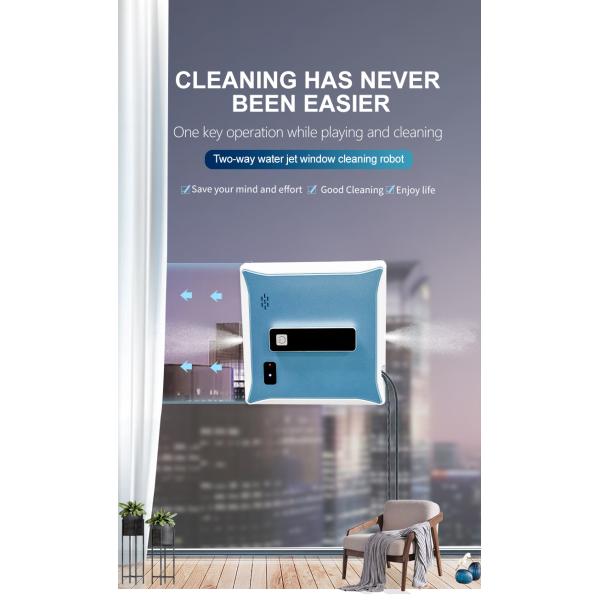 Household Smart Home Cleaning Appliance with Dual Water Spray Function and 500mAn Battery