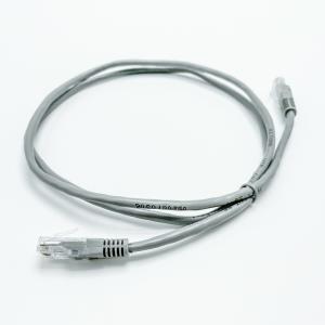 China Bare Copper Ethernet Patch Cable UTP Cat5E 5 Foot Grey Rj45 Lan Cable on sale