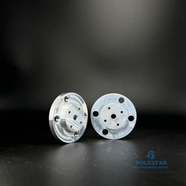 OEM 6082 Aluminum Machining Threaded Adjustment Knob CNC Machining Varnish