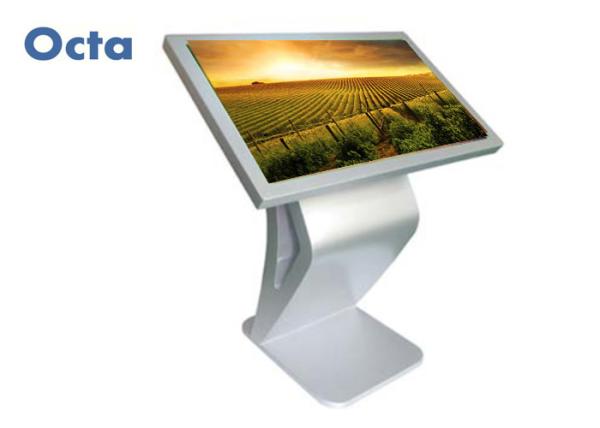 Quality 65 Inch LCD Interactive Touch Kiosk Kiosk Touch Screen Monitor With Wifi for sale