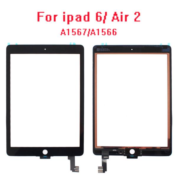 Quality IPad Air 2 A1567 A1566 Glass Replacement Tablet Touch Screen for sale