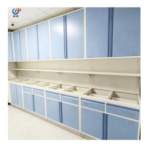 Functional Lab Workstation Bench , 85cm Laboratory Island Bench For Testing