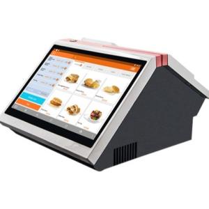 Buy cheap Capacitive Touch Screen Dual Display POS System with Built-in 80mm Printer 14.1 Inch product