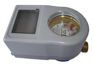 Smart IC Card Prepayment Water Meter Ball Valve DN15 - DN25 RF Multi Jet