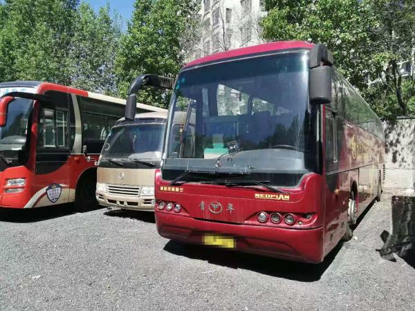 Quality JNP6122DEB Youngman Tourism Used Passenger Coach Bus 2013 Year 48 Seats Left Hand Steering for sale