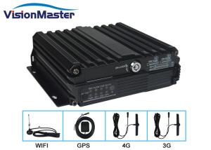 Mobile Digital Video Recorder 4 Channel Vehicle Mobile Dvr With GPS