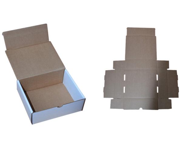 Quality Bespoke E-Flute Corrugated Cardboard Roll End Tuck Top Boxes Printing Factory for sale