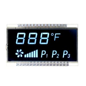 Buy cheap TN COF VA Lcd Seven Segment Display 6 Digit PIN Connector product