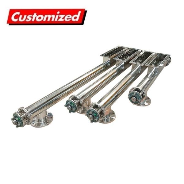 Quality OEM Custom Tubular Screw Auger Feeder Stainless Steel With Compact Structure for sale