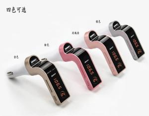 China Bluetooth FM Transmitter With TF/USB flash drives Music Player SD and USB Charger on sale
