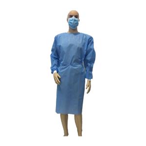 Soft Feeling Disposable Lab Coats / Science Lab Coat Reliable Protection