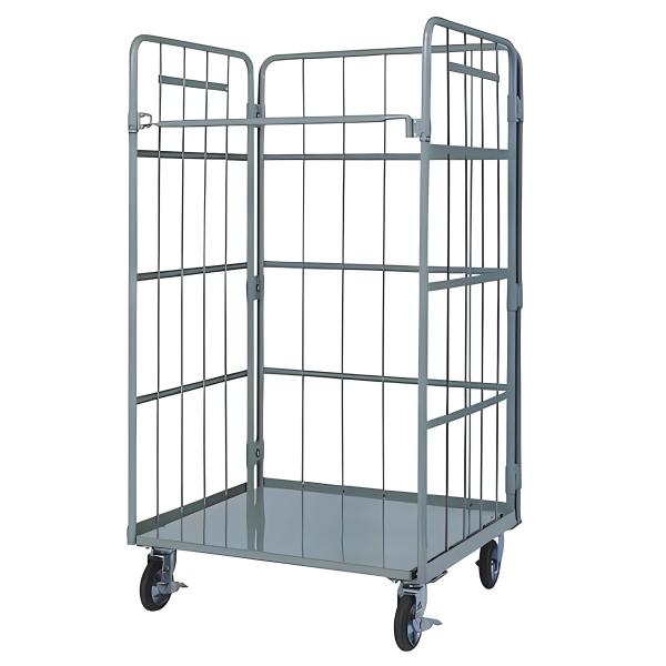 200KG Galvanized Welded Steel Nesting Foldable Storage Warehouse Logistic