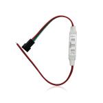 3 Button Mini LED Strip Controller Wireless Rgb For WS2811 WS2812 DC5 To 12V