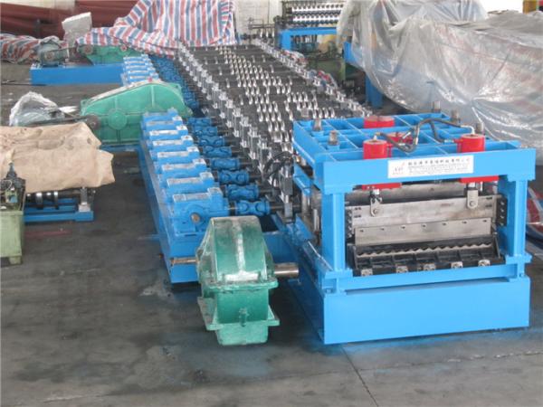 Quality 110KW 3 - 6mm thickness Silo Roll Forming Machinery Transmission Table for sale