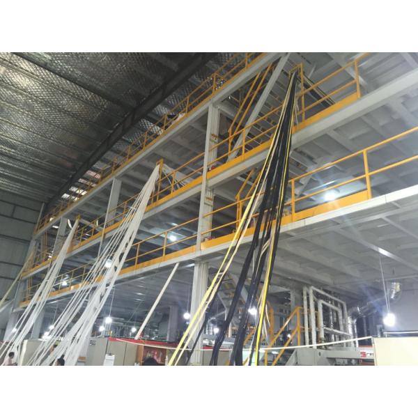 CE Approved SSS PP Nonwoven Polyester Fiber Fabric Making Machine