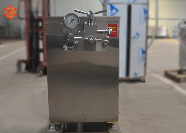 Durable Milk Processing Machine High Pressure Homogenizer 0 - 20 Mpa Work