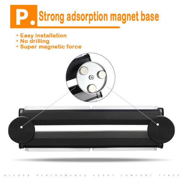 6LED Work Truck Strobe Lights 30cm-119cm Daytime Running Lights Flashing 2 Sides