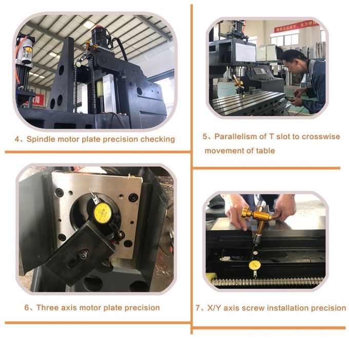 4 Axis / 3 Axis Vertical CNC Machine V85P 160 - 660mm Distance Between Spindle And Table