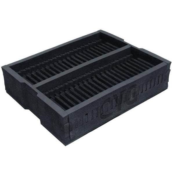 Light Weight Polyurethane Foam Sheets , Black Anti Static Foam Good Impact Absorption