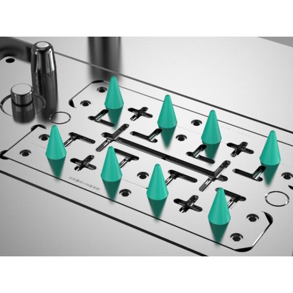 Handwriting Pen Tip (1*8) / Cold runner / Two-plates mold / No.24849