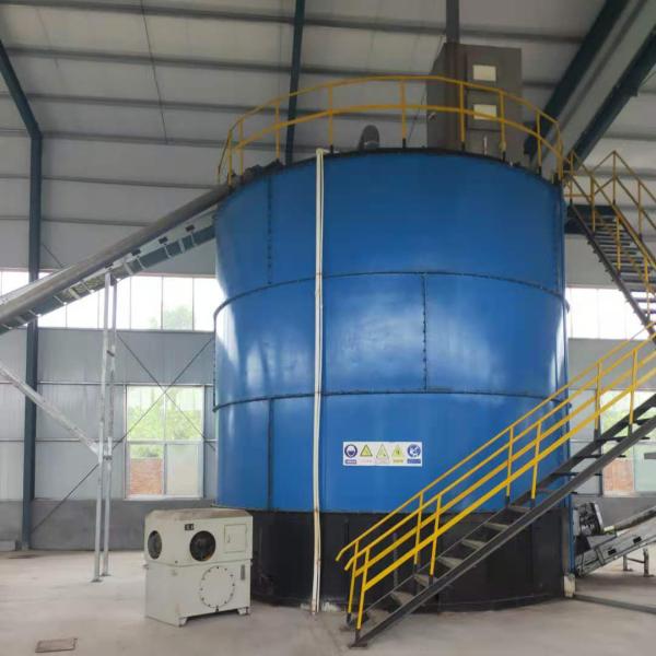 Quality HCJ Poultry Manure Processing Machine 30 Ton 8M3/D Fertilizer Composting for sale