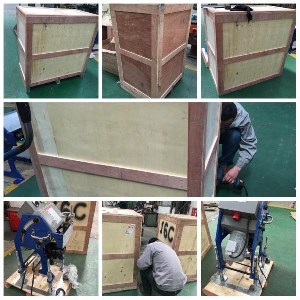 Pipe Split Frame Tube Cutting And Chamfering Machine Clamshell Cold Cutting
