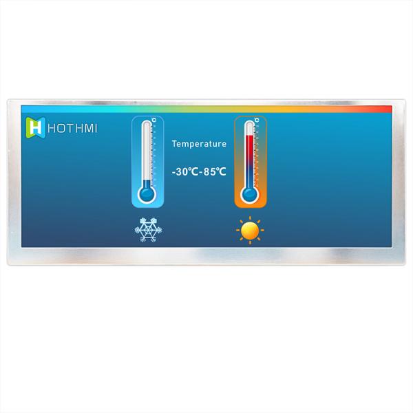 10.3 Inch 1280x480 LVDS IPS LCD Display Vehicle Grade