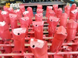 Forging Tungsten Carbide Rock Drill Bits , Chisel Drill Bits For Hammer Drill