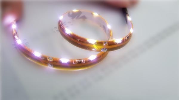 Quality smd 335 side emitting led flexible ribbon l300 led/reel  for sale