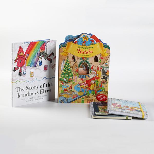 Quality Soft Custom Printed Booklets Kids Hard Bookcover Eco Friendly Offset Printing Children Book for sale