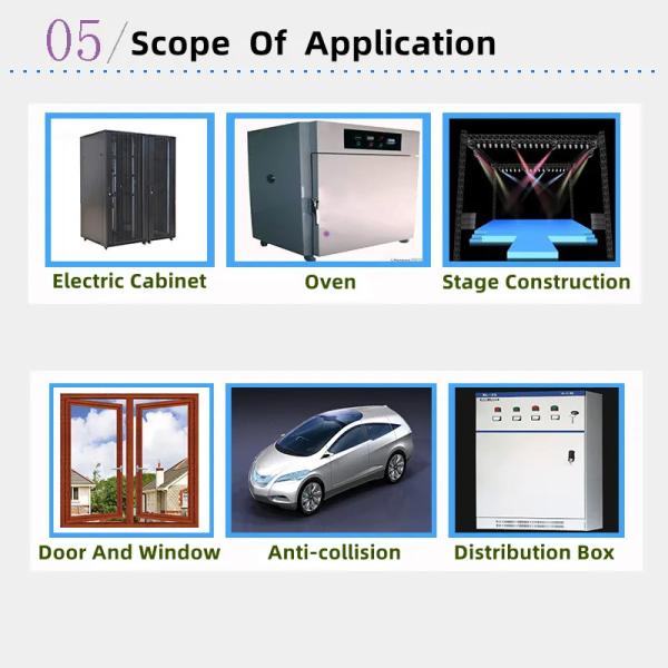 Battery Pack Sealing Self Adhesive Rubber Seal
