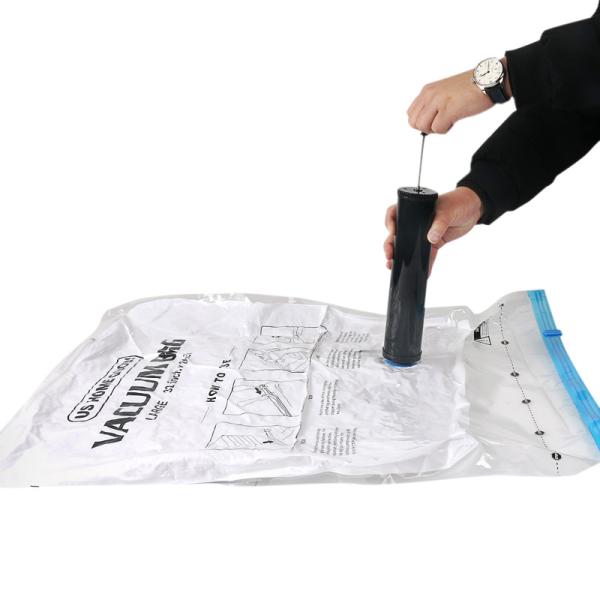 Household Plastic Vacuum Storage Bags For Clothes PA PE