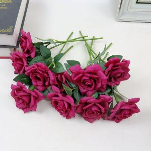 Buy cheap ISO9001 Premium Artificial Plastic Flowers For Wedding Lifelike Look product