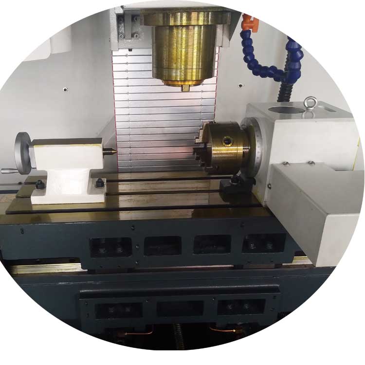 High Precision CNC Milling VMC7126 Vertical Machine Center with ±0.003mm Repeatability