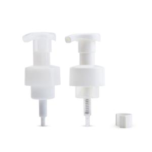 China 40mm/410 40mm 42mm Foaming Soap Pump Dispenser With Clip White Transparent on sale
