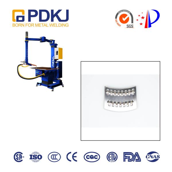 Quality 1KHZ Projection Nut Table Spot Welding Machine 390mm Torch Length for sale