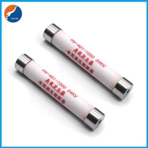 HV-401 HRC Cylindrical High Voltage Fuse 1000V DC 24KV For Ozone Generator